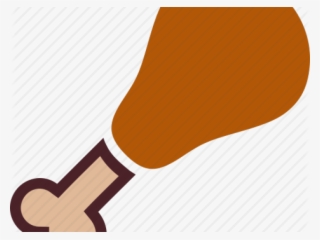 Chicken Clipart Chicken Drumstick - Fried Chicken Symbol Png