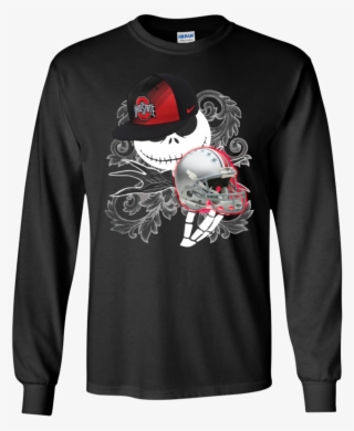 Jack Skellington Ohio State Buckeyes Shirt Ls Shirt - Change My Mind T Shirt