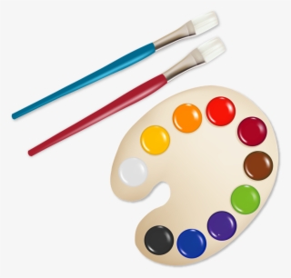 Paint Clipart Paint Board - Watercolor Paints Clipart