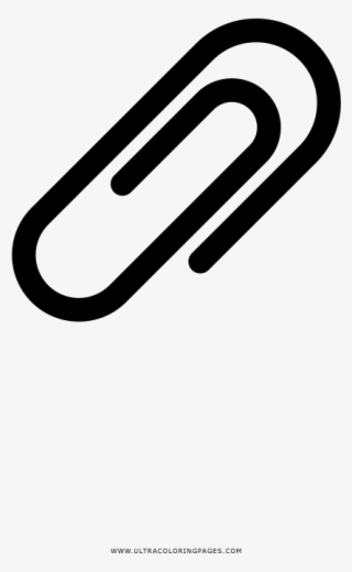 Paperclip Coloring Page