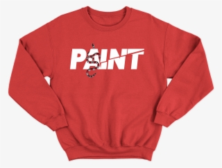 Red Paint Sweater - Sweater