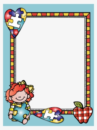 Borders For Paper, Borders And Frames, Text Frame, - Portadas Para Cuadernos De Educadora Con Marco