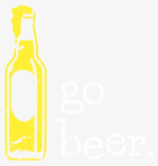 Go Beer With Beer Bottle Zazshirt - Glass Bottle