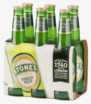 Beer Bottle Bottles Beers Green 6 Six Packs Pack 6pack - Stones Ginger Beer