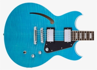 Reverend Manta Ray Hb Sky Blue Flame Maple - Electric Guitar