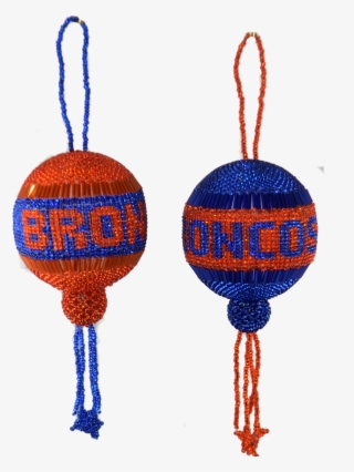 Denver Broncos Or Boise State Christmas Ball - Craft