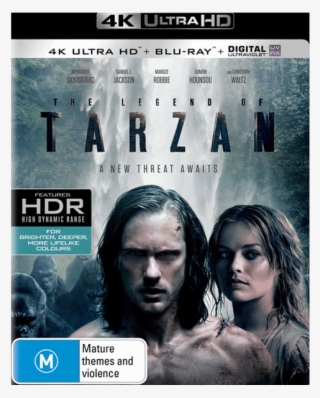 The Legend Of Tarzan 4k Ultra Hd Blu-ray - New Tarzan Movie 2018