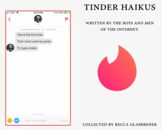 Tinder Haikus Poet Poet Written By The Boys And Men - Diagram