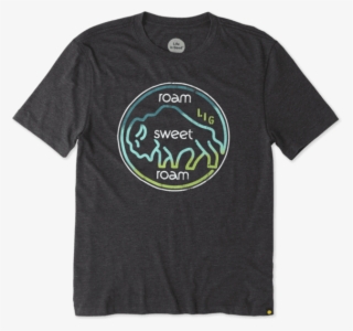 Men's Roam Buffalo Circle Cool Tee - Hard Rock Cafe Polos