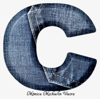 Alfabeto De Jeans Png - Circle