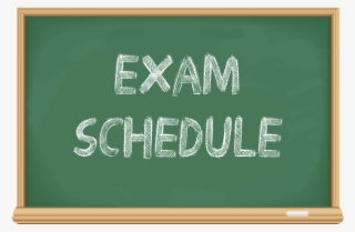 Exam-schedule - Blackboard