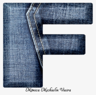 Alfabeto De Jeans Png - Pocket