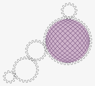 Transparent Background Glitter Silver Border