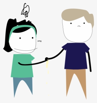 Professional Clipart Handshake - Cartoon