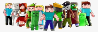 Minecraft Illustration - Action Figure