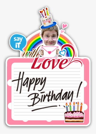 Happy Birthday From Martin Great Minds Think Alike, - Happy Birthday Black Png