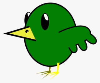 Dove Clipart Turtle Clip - Green Bird Cartoon