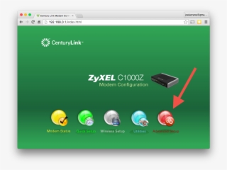 On The Menu On The Left, Click On The Wan Settings - Centurylink Modem Configuration