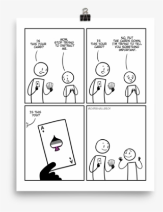 Ace Card Print - Asexuality