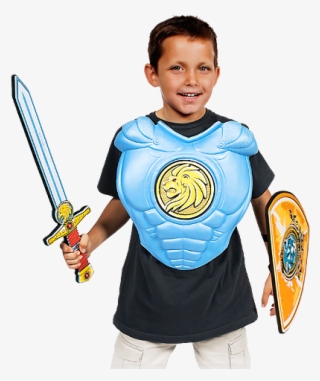 Soft Warriors Pack Caballero Espada Y Armadura - Armadura Con Espada