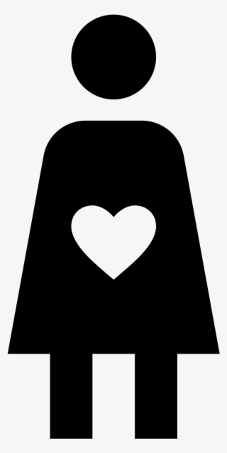 The Icon "pregnant" Is A Stick Figure Of A Female With