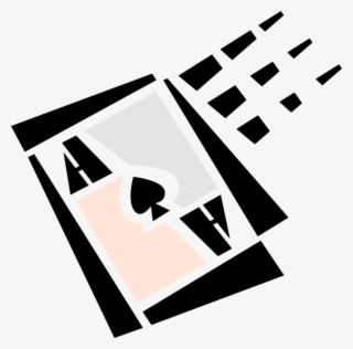 Playing Of Spades Image Illustration Games Chance - Graphic Design