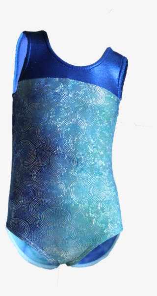 Blue Tiedyed Foil Front - Maillot