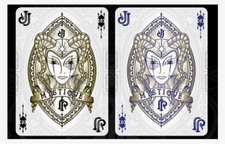 Bicycle Mystique Playing Cards - Illustration