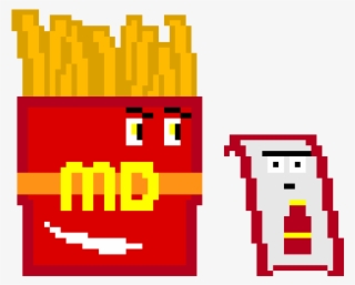 When Mcdonalds French Fries Meet Kechup