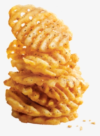 40, Customers Can Also Enjoy The Savoury Goodness Of - Crisscut Fries Png