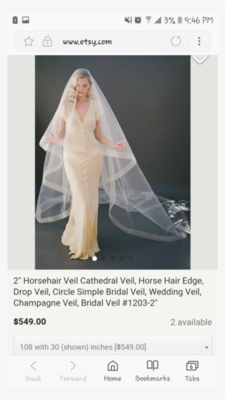 New Champagne Veil - Veil