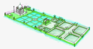 The Planner Of Taj Mahal - Taj Mahal Master Plan
