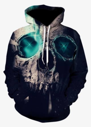 Green Eyes Skull Hoodies [free Shipping] - 540 X 960 Skull
