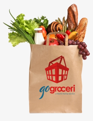 Gogroceri Offers Convenient On-line And Mobile Grocery - Bolsa De Pan Navidad