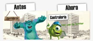 ¿sabes Qué Tienen En Común Las Contralorías Con Monsters, - Monsters Inc