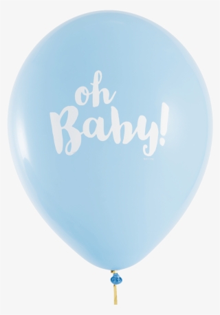 Oh Baby Blue Balloon - Balloon