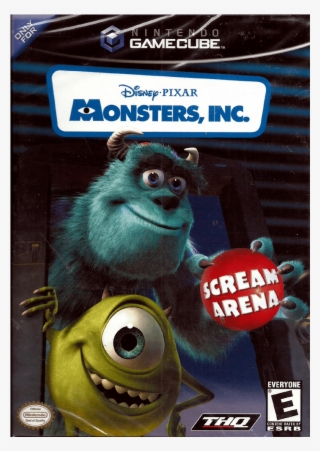 Monsters Inc1 - Disney Pixar Monsters Inc Scream Arena Gamecube