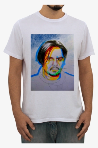 Camiseta Johnny Depp De Gabriele Melona - Jair Bolsonaro Camiseta