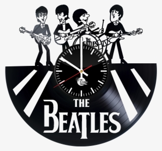 The Beatles Handmade Vinyl Record Wall Clock Fan Gift - Lp The Beatles
