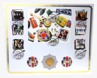 Pre-owned 1957 Full Sovereign Gold Coin And The Beatles - The Beatles