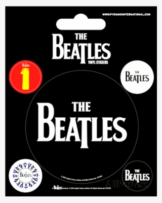 Купете Vinyl Sticker Set The Beatles Black - Beatles