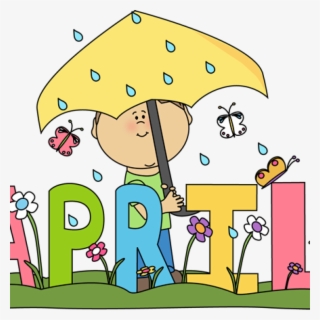 April Clipart Printable Cute Borders Vectors Animated - Tell Yourself How Lucky You Are Book