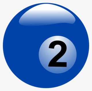 Billiard Balls Png Clipart - Bola De Billar 2