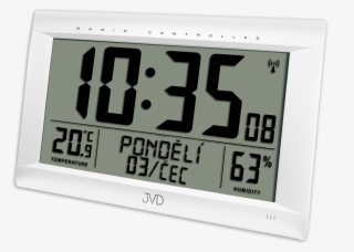 Radio-controlled Digital Clock With An Alarm Clock - Digitální Hodiny S Datumem