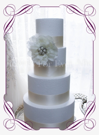 White Peony & Bling Cake Decoration Flowers For Ever - Red Rose Cake Decorations