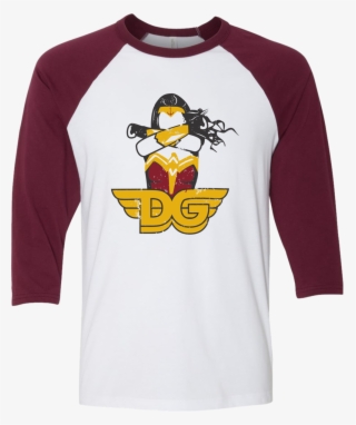 Dg Wonder Woman Baseball Tee - Long-sleeved T-shirt