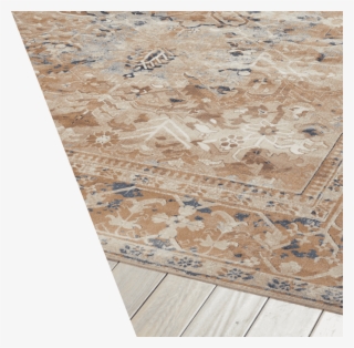 A Seafoam Green And Pale Blue Vintage Rug - Floor
