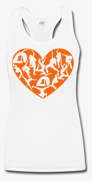 Women's Bamboo Performance Tank - Heart