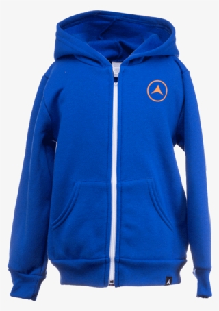 Aspinwall Kids Full Zip Heart Blue Orange 1 - Hoodie