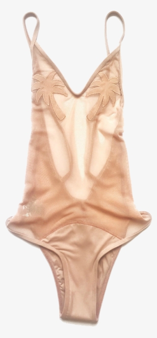 Golden Triangle One Piece Swimsuit - Thong